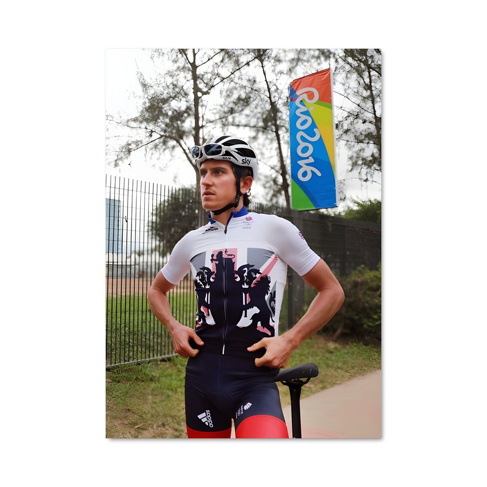 Poster L'Esprit du Cycliste – affiche Cyclisme